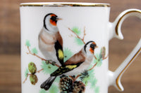 Vintage Royal Crown Ceramic Footed Bird Mug