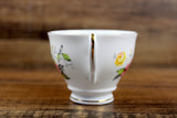 Vintage Hamilton China Pink & Yellow Floral Pattern Teacup