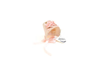 Artisan-Made Vintage Pink 1:12 Miniature Dollhouse Bonnet Hat by Nancy Manders