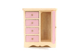 Vintage 1:12 Miniature Dollhouse Baby Armoire or Dresser