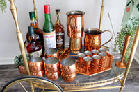 Vintage Coppercraft Guild Castlebleu Copper Serving Tray