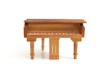Vintage 1:12 Miniature Dollhouse Wooden Grand Piano